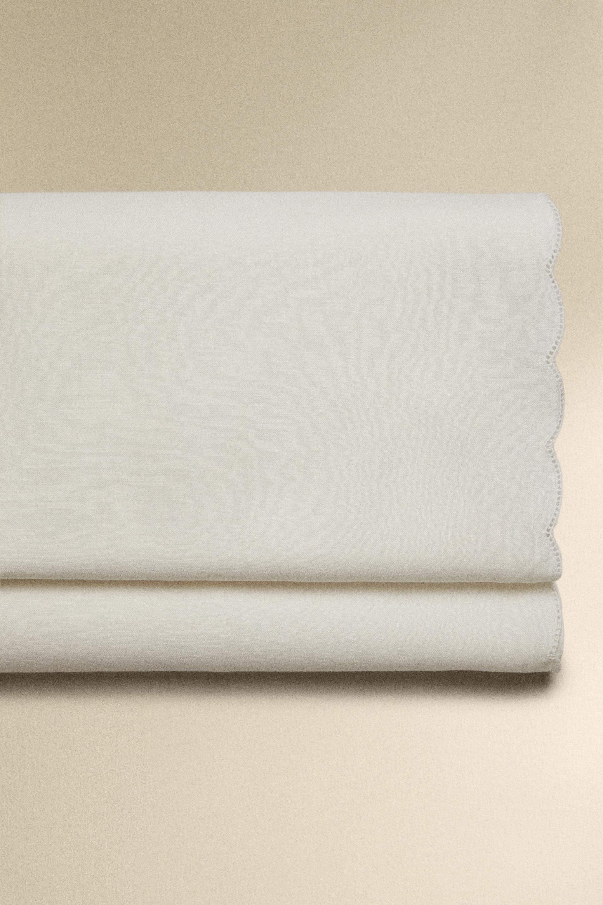 FADED LINEN FLAT SHEET